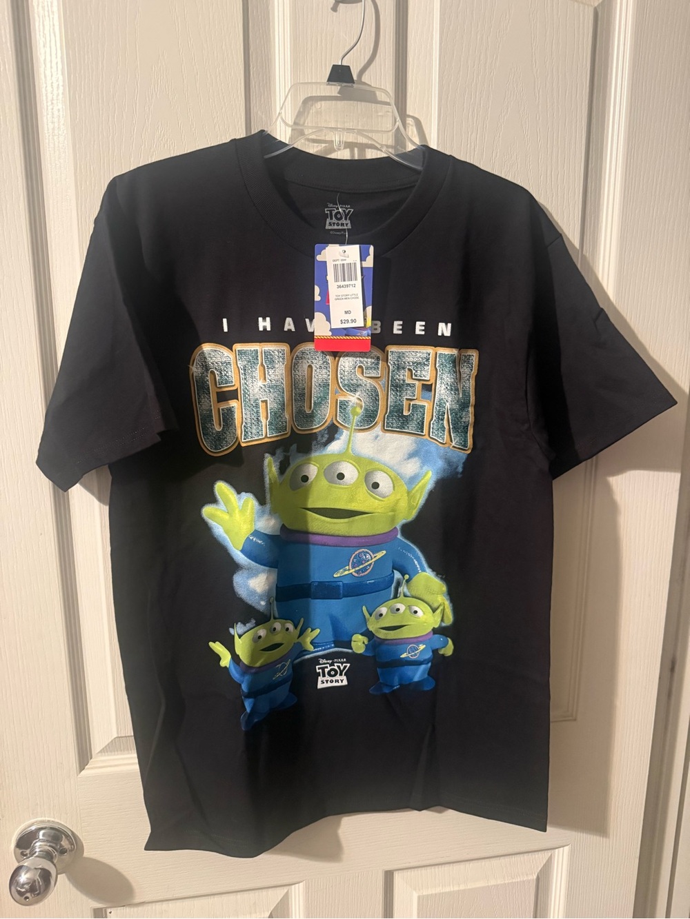 Disney Black Toy Story Aliens 'Chosen' Graphic Tee